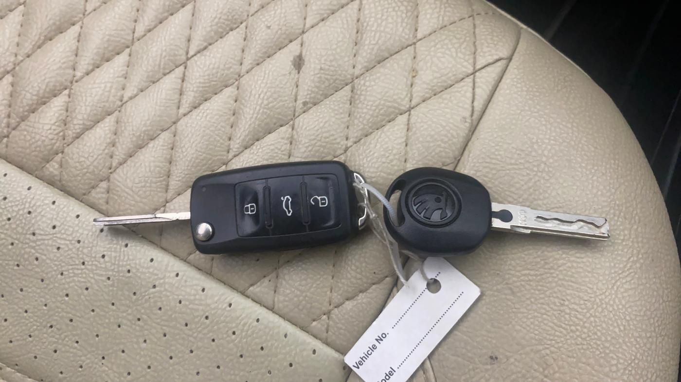 2020 Skoda Rapid ACTIVE 1.0 TSI, Petrol, Manual, 45,233 km, Key Close Up
