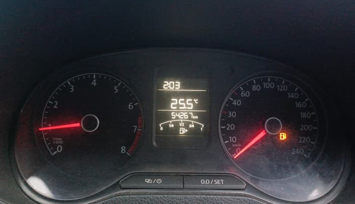 2019 Volkswagen Polo TRENDLINE 1.0L, Petrol, Manual, 54,266 km, Odometer Image