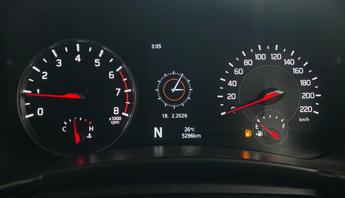 2024 Maruti Swift ZXi Plus AMT, Petrol, Automatic, 5,293 km, Odometer Image