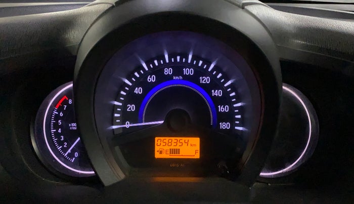 2015 Honda Brio S MT, Petrol, Manual, 58,346 km, Odometer Image