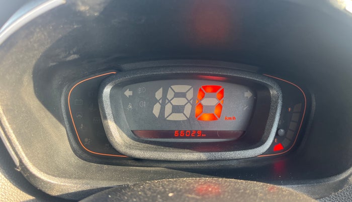 2017 Renault Kwid RXL, Petrol, Manual, 66,012 km, Odometer Image