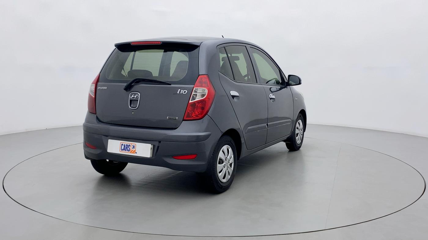 2012 Hyundai i10 SPORTZ 1.2, Petrol, Manual, 87,073 km, Right Back Diagonal