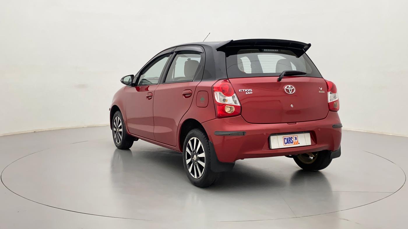2016 Toyota Etios Liva V  LIMITED, Petrol, Manual, 39,921 km, Left Back Diagonal