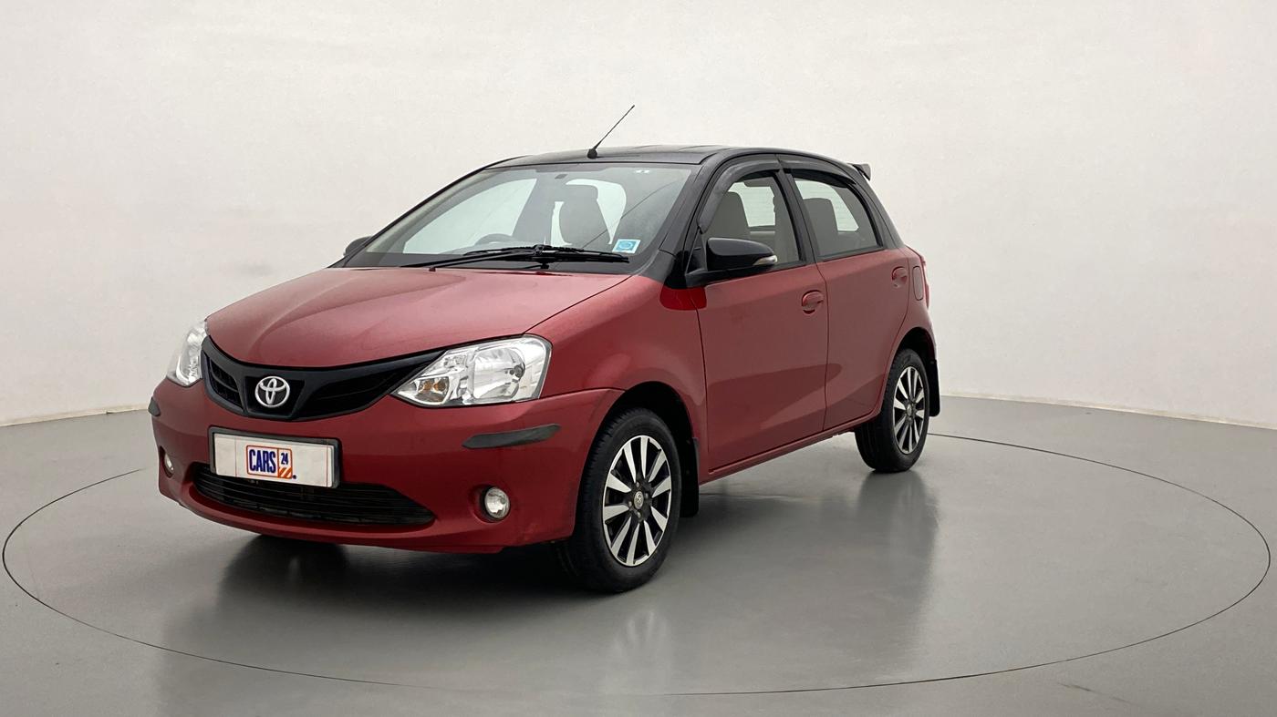 2016 Toyota Etios Liva V  LIMITED, Petrol, Manual, 39,921 km, Left Front Diagonal