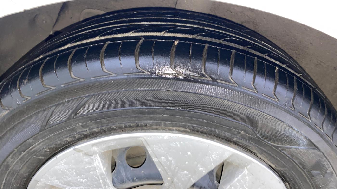 2014 Hyundai Xcent S 1.2, Petrol, Manual, 52,887 km, Right Rear Tyre Tread