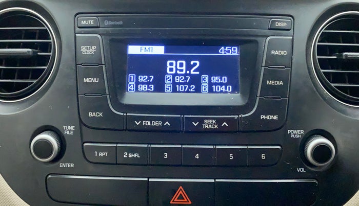 2018 Hyundai Grand i10 MAGNA 1.2 KAPPA VTVT, Petrol, Manual, 42,626 km, Infotainment System