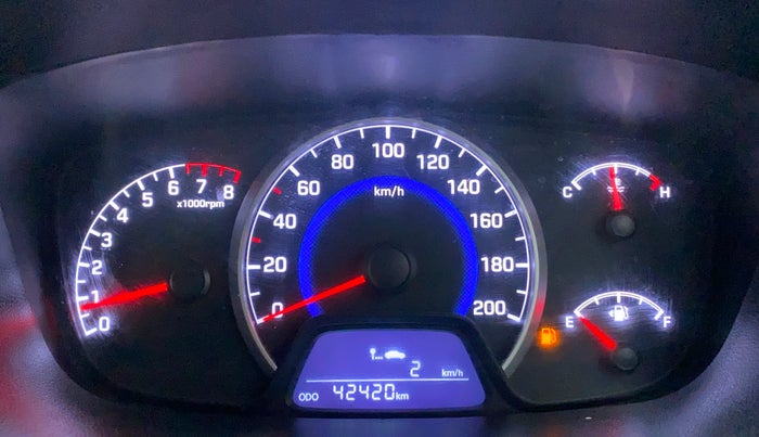 2018 Hyundai Grand i10 MAGNA 1.2 KAPPA VTVT, Petrol, Manual, 42,626 km, Odometer Image