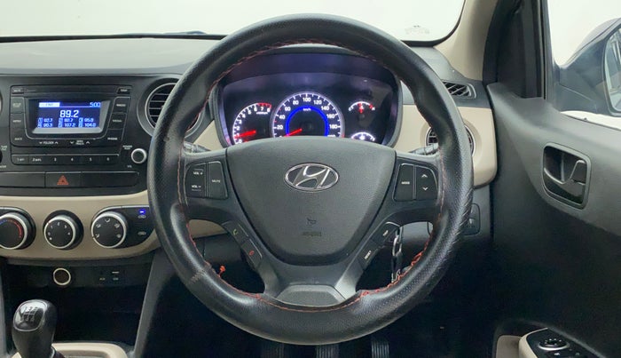 2018 Hyundai Grand i10 MAGNA 1.2 KAPPA VTVT, Petrol, Manual, 42,626 km, Steering Wheel Close Up