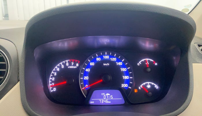 2019 Hyundai Xcent SX 1.2, Petrol, Manual, 7,339 km, Odometer Image