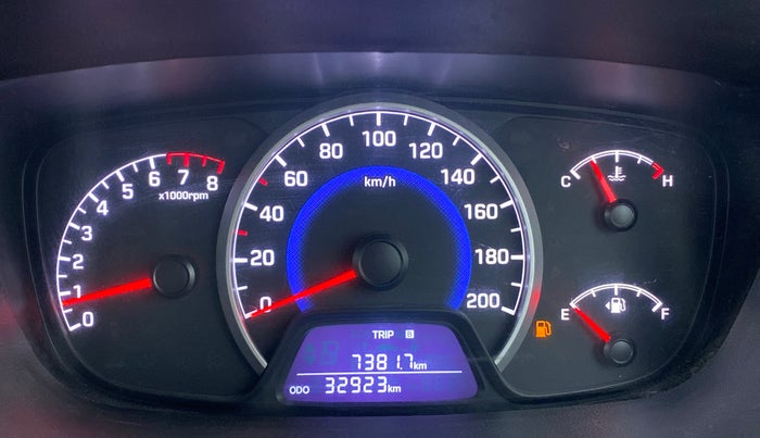 2017 Hyundai Grand i10 MAGNA 1.2 KAPPA VTVT, Petrol, Manual, 33,005 km, Odometer Image
