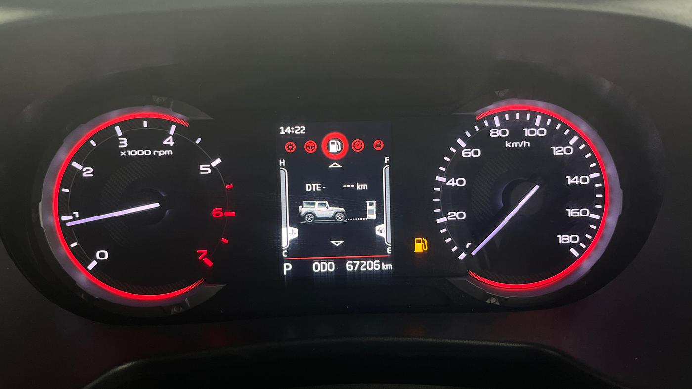 2022 Mahindra Thar LX PETROL HT 4WD AT, Petrol, Automatic, 67,152 km, Odometer Image