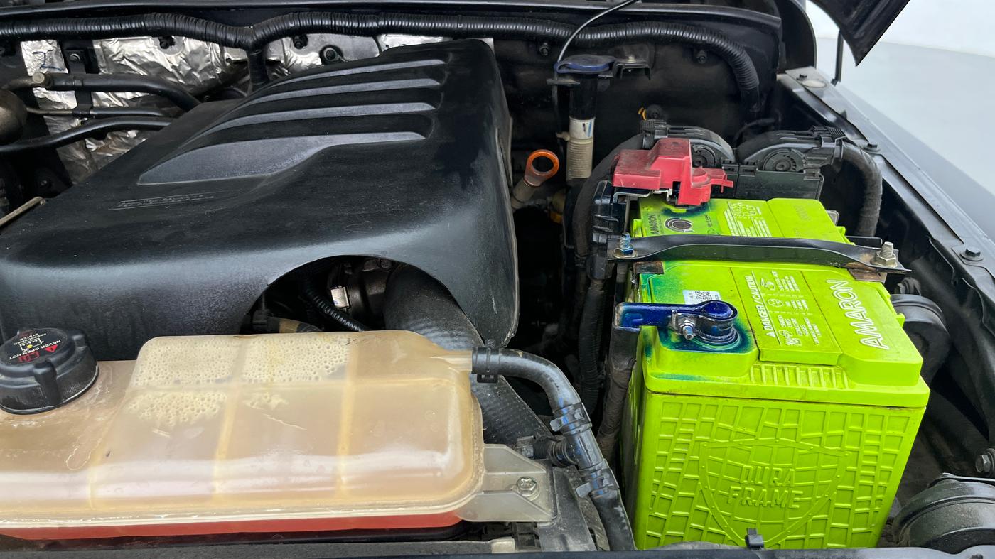 2022 Mahindra Thar LX PETROL HT 4WD AT, Petrol, Automatic, 67,152 km, Engine View - Left