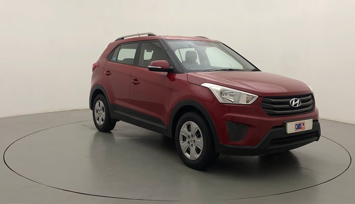 2017 Hyundai Creta E PLUS 1.6 PETROL, Petrol, Manual, 89,501 km, Right Front Diagonal