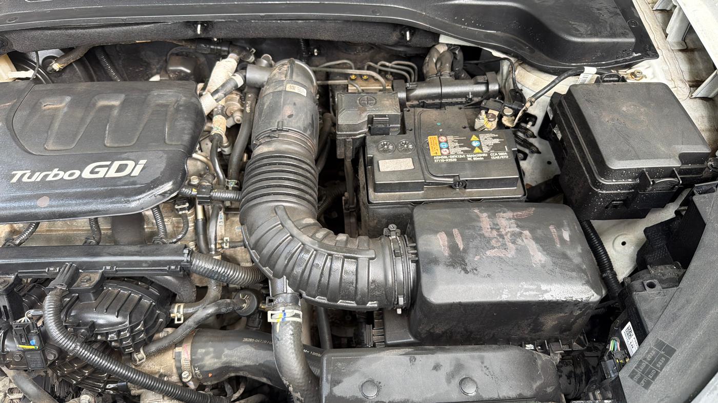 2024 KIA SONET HTK PLUS 1.0 TURBO PETROL IMT, Petrol, Manual, 27,009 km, Engine View - Left