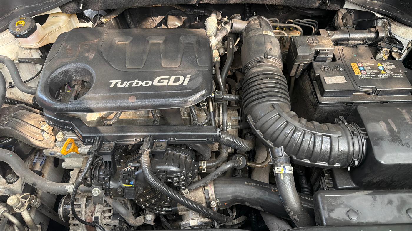 2024 KIA SONET HTK PLUS 1.0 TURBO PETROL IMT, Petrol, Manual, 27,009 km, Engine View