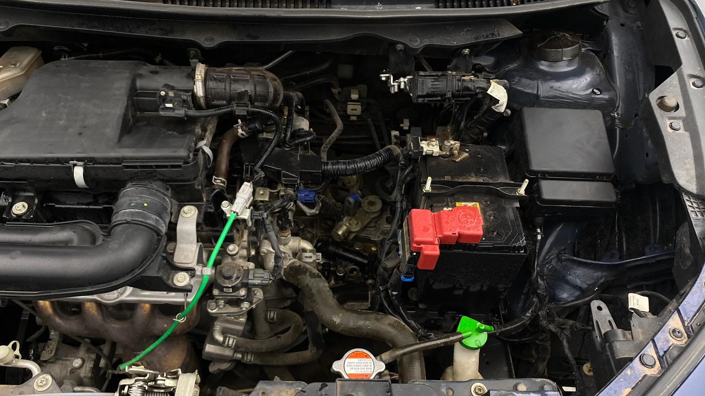2024 Maruti FRONX DELTA PLUS 1.2MT, Petrol, Manual, 19,038 km, Engine View - Left