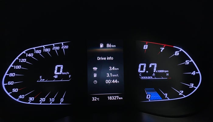 2021 Hyundai Verna SX (O)1.5 VTVT, Petrol, Manual, 18,329 km, Odometer Image