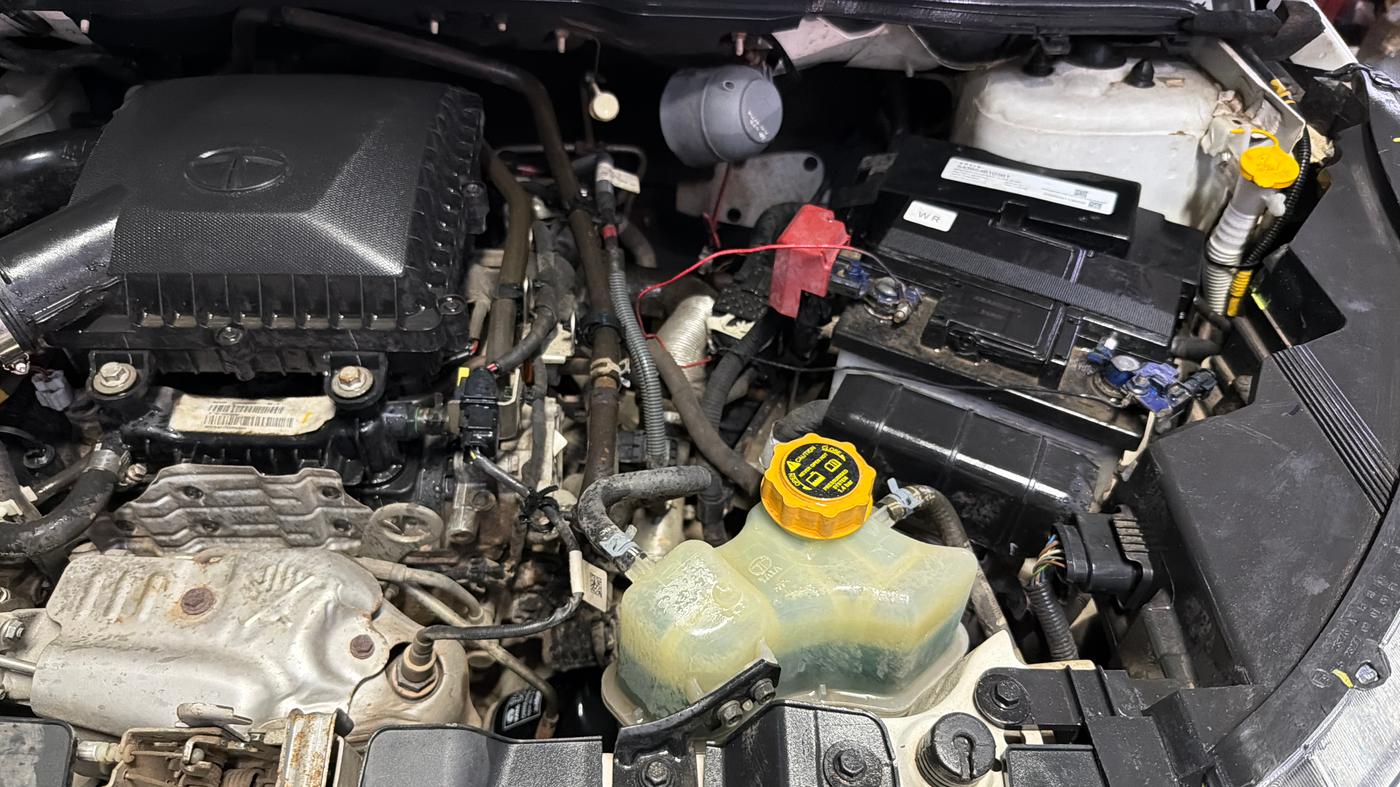 2023 Tata NEXON XE PETROL, Petrol, Manual, 25,429 km, Engine View - Left