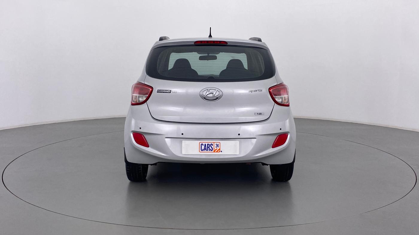 2016 Hyundai Grand i10 SPORTZ 1.2 KAPPA VTVT, Petrol, Manual, 37,442 km, Back/Rear