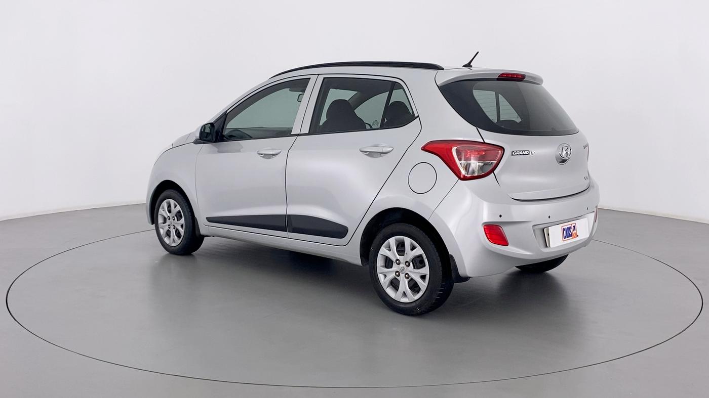 2016 Hyundai Grand i10 SPORTZ 1.2 KAPPA VTVT, Petrol, Manual, 37,442 km, Left Back Diagonal