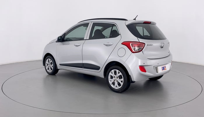 2016 Hyundai Grand i10 SPORTZ 1.2 KAPPA VTVT, Petrol, Manual, 37,442 km, Left Back Diagonal
