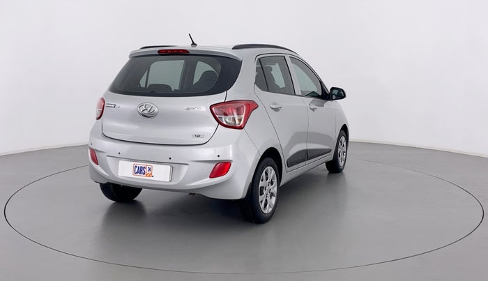 2016 Hyundai Grand i10 SPORTZ 1.2 KAPPA VTVT, Petrol, Manual, 37,442 km, Right Back Diagonal