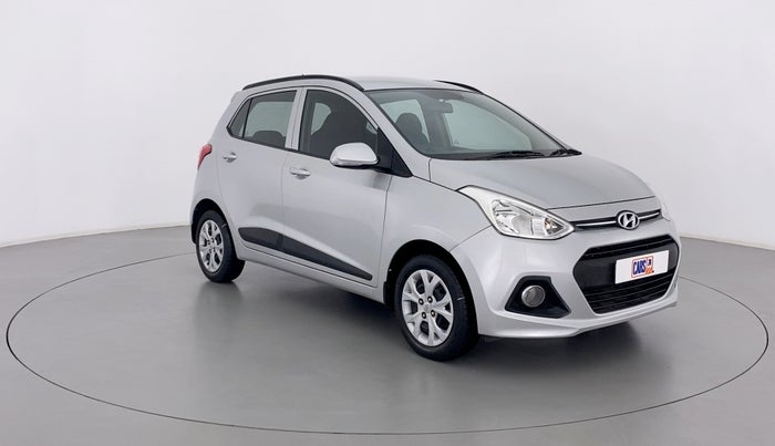 2016 Hyundai Grand i10 SPORTZ 1.2 KAPPA VTVT, Petrol, Manual, 37,442 km, Right Front Diagonal
