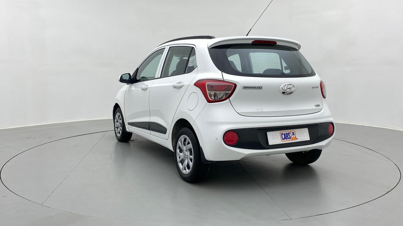 2019 Hyundai Grand i10 SPORTZ 1.2 KAPPA VTVT, Petrol, Manual, 13,477 km, Left Back Diagonal
