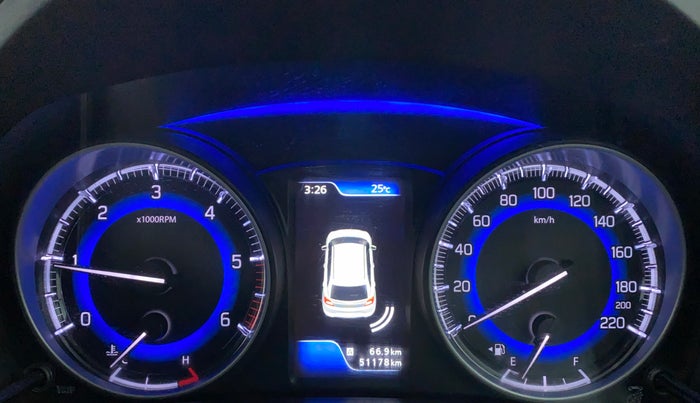 2017 Maruti Baleno ZETA DDIS 190, Diesel, Manual, 51,253 km, Odometer Image