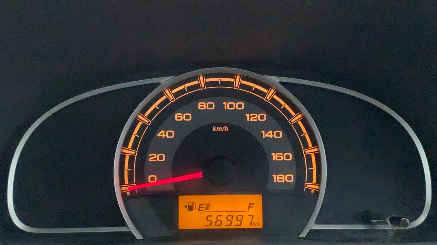 2017 Maruti Alto 800 VXI O, Petrol, Manual, 57,068 km, Odometer Image