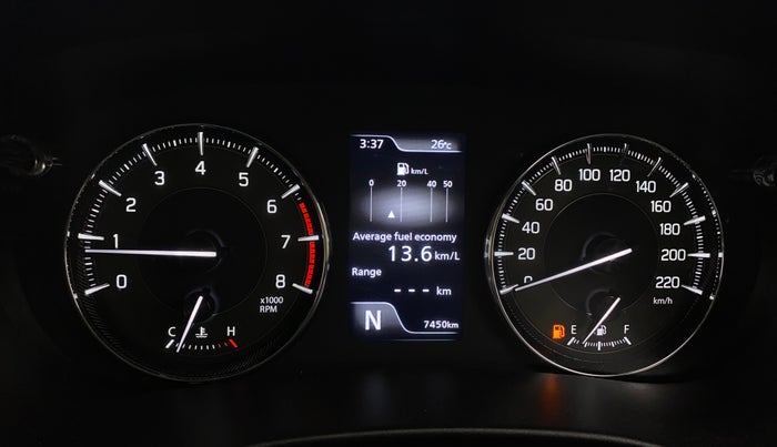 2024 Maruti Baleno ZETA 1.2 AGS, Petrol, Automatic, 7,051 km, Odometer Image