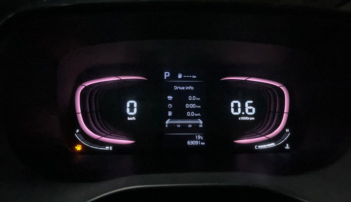 2022 KIA CARENS LUXURY PLUS 1.4 PETROL DCT 7 STR, Petrol, Automatic, 63,035 km, Odometer Image