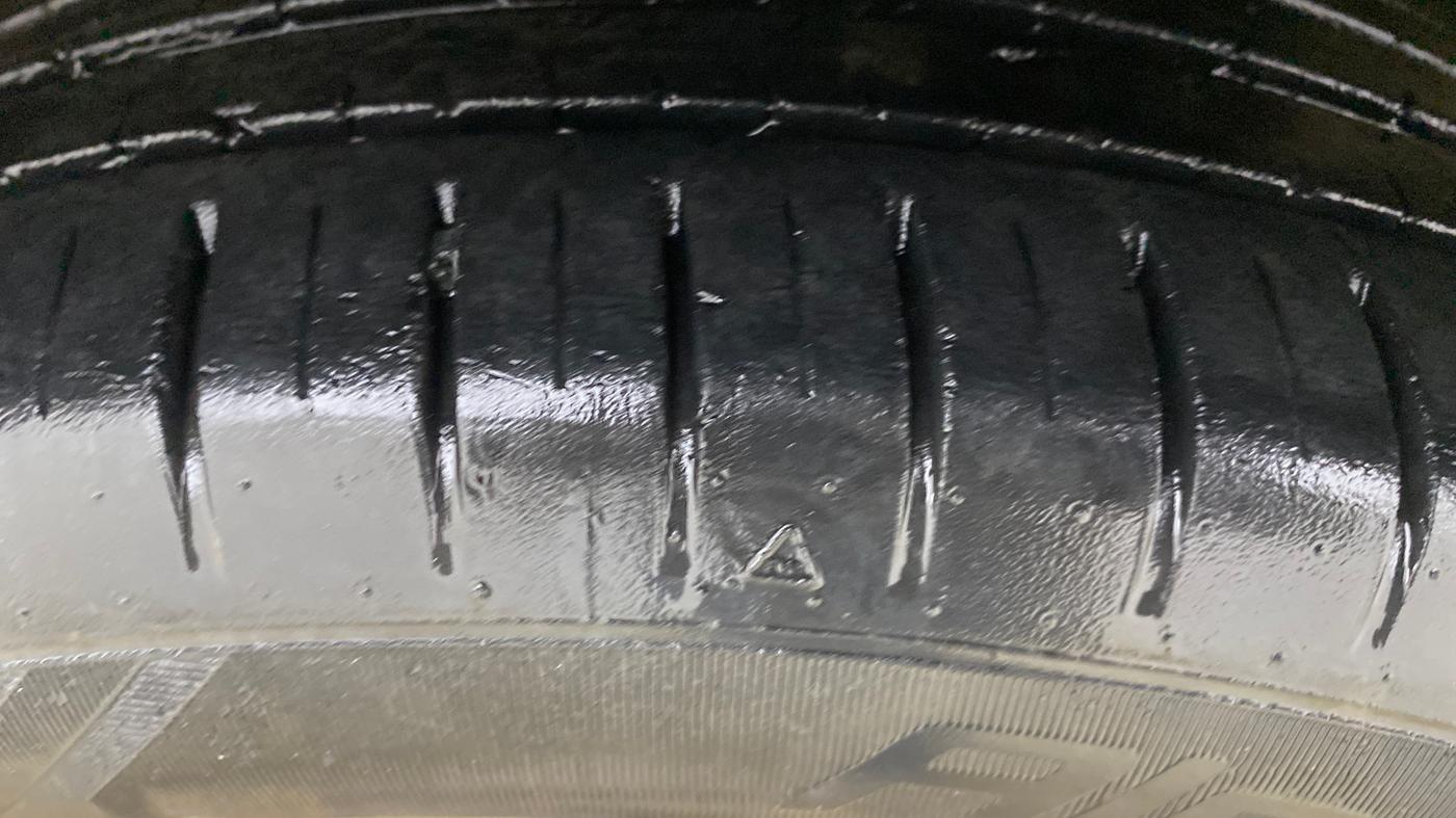 2021 Maruti Baleno ZETA CVT PETROL 1.2, Petrol, Automatic, 51,915 km, Left Front Tyre Tread