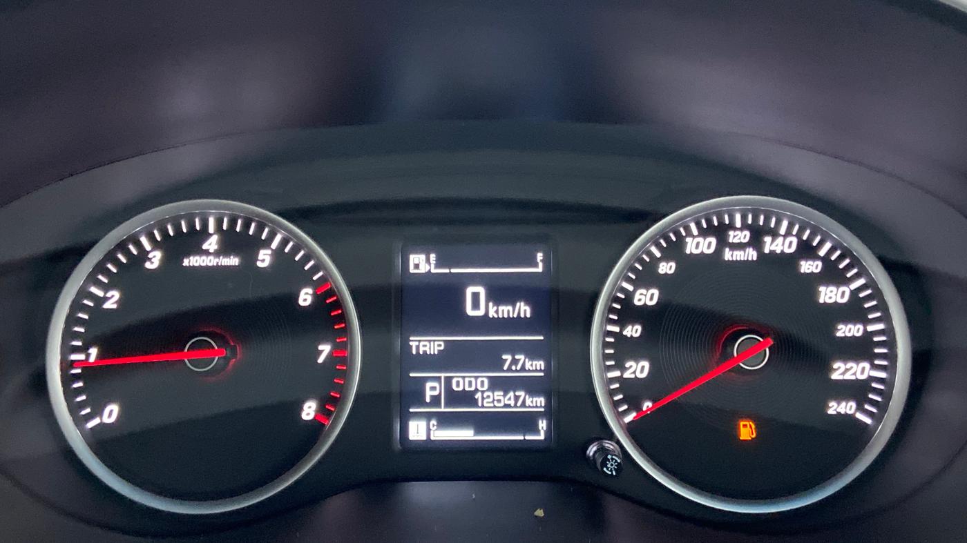 2022 MG HECTOR SHINE 1.5 PETROL TURBO CVT, Petrol, Automatic, 12,547 km, Odometer Image