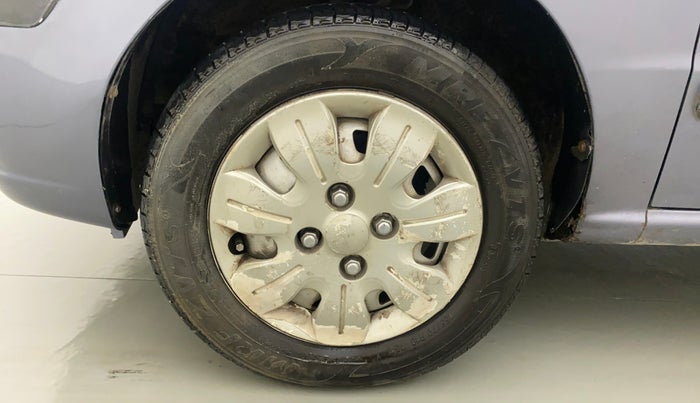 2011 Hyundai Santro Xing GL PLUS, Petrol, Manual, 27,892 km, Left Front Wheel