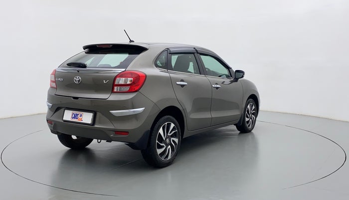 2019 Toyota Glanza V CVT, Petrol, Automatic, 10,879 km, Right Back Diagonal