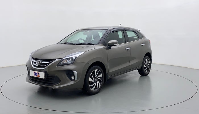 2019 Toyota Glanza V CVT, Petrol, Automatic, 10,879 km, Left Front Diagonal