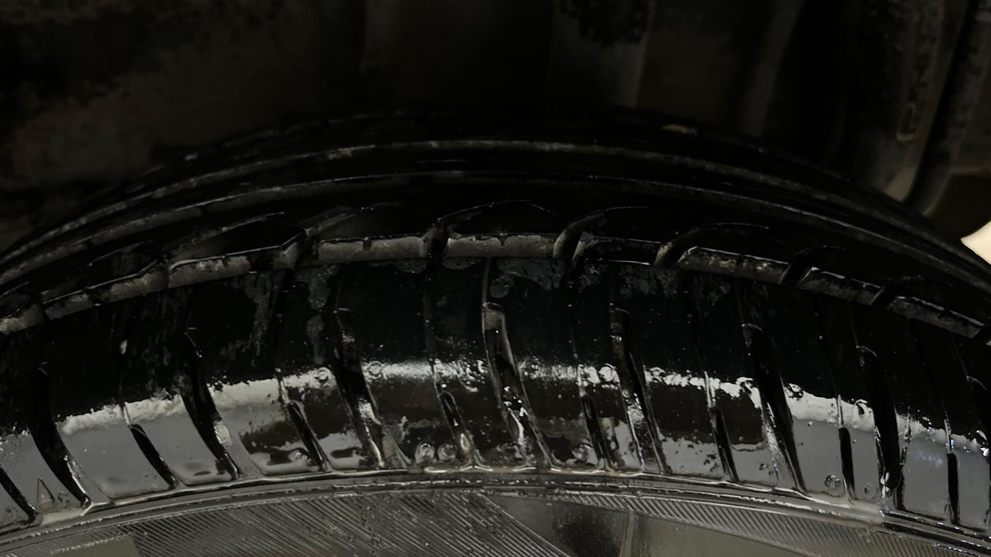 2022 Tata Tiago XZ PLUS CNG, CNG, Manual, 37,312 km, Left Rear Tyre Tread