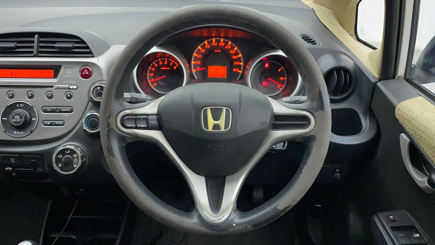 2012 Honda Jazz 1.2L I-VTEC SELECT, Petrol, Manual, 65,732 km, Steering Wheel Close Up