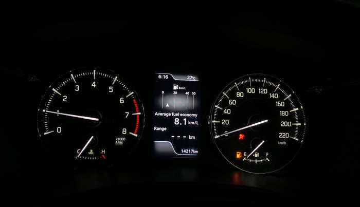 2024 Maruti Baleno ALPHA PETROL 1.2, Petrol, Manual, 14,216 km, Odometer Image