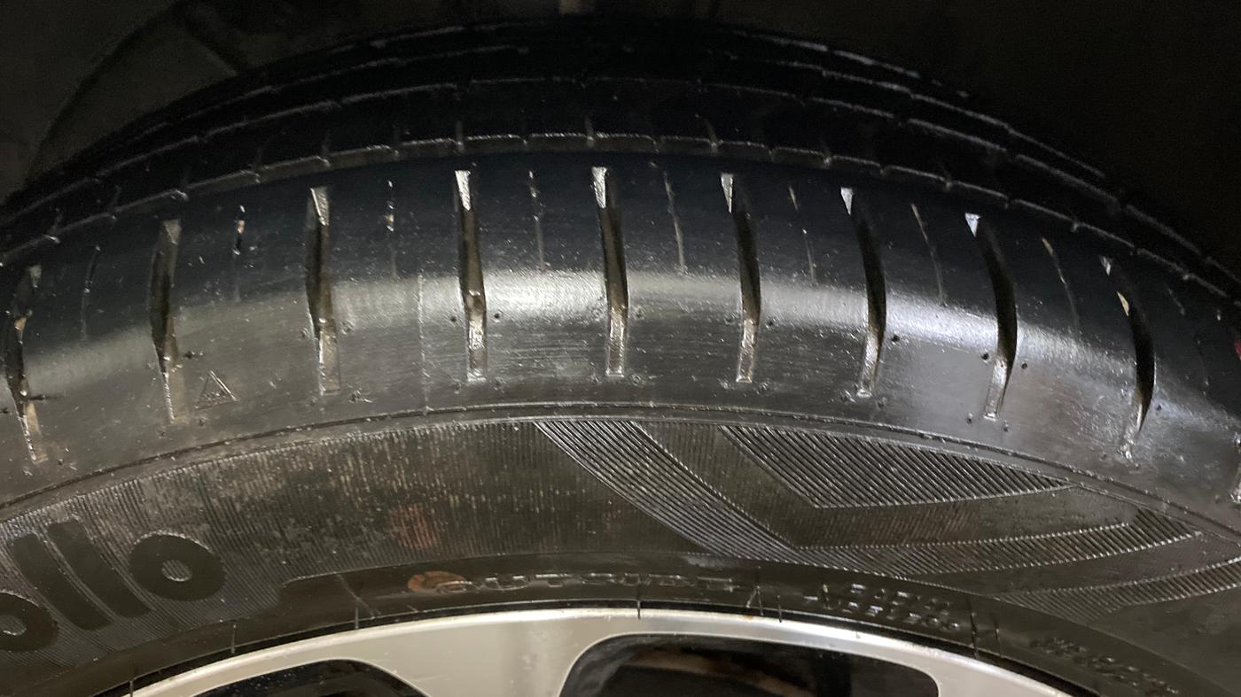 2024 Maruti Baleno ALPHA PETROL 1.2, Petrol, Manual, 14,161 km, Left Front Tyre Tread