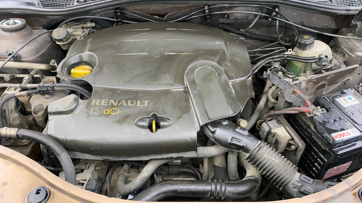 2012 Renault Duster 85 PS RXL DIESEL, Diesel, Manual, 99,228 km, Engine View