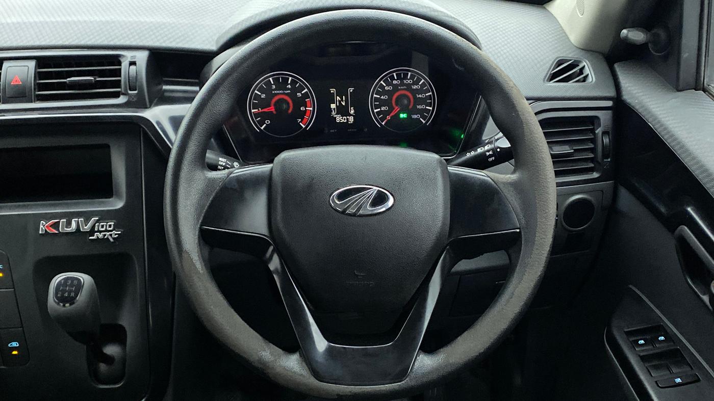 2018 Mahindra KUV 100 NXT K4+ D 6 SEATER, Diesel, Manual, 85,795 km, Steering Wheel Close Up
