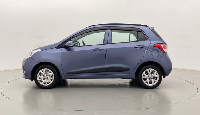 2017 Hyundai Grand i10 Sportz(O) 1.2 MT, Petrol, Manual, 35,912 km, Left Side