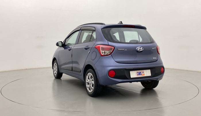 2017 Hyundai Grand i10 Sportz(O) 1.2 MT, Petrol, Manual, 35,912 km, Left Back Diagonal
