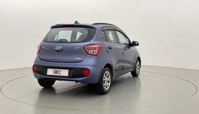 2017 Hyundai Grand i10 Sportz(O) 1.2 MT, Petrol, Manual, 35,912 km, Right Back Diagonal