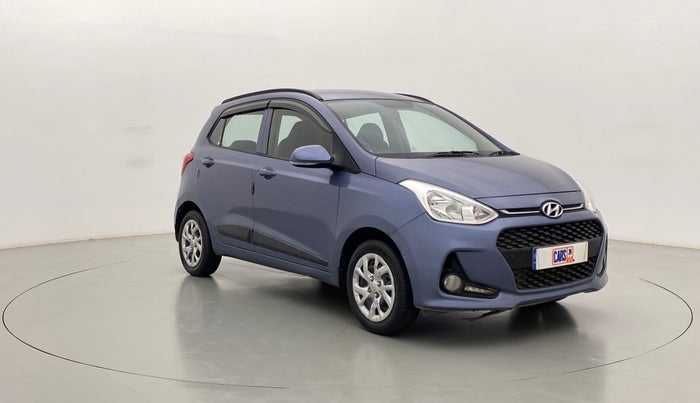 2017 Hyundai Grand i10 Sportz(O) 1.2 MT, Petrol, Manual, 35,912 km, Right Front Diagonal