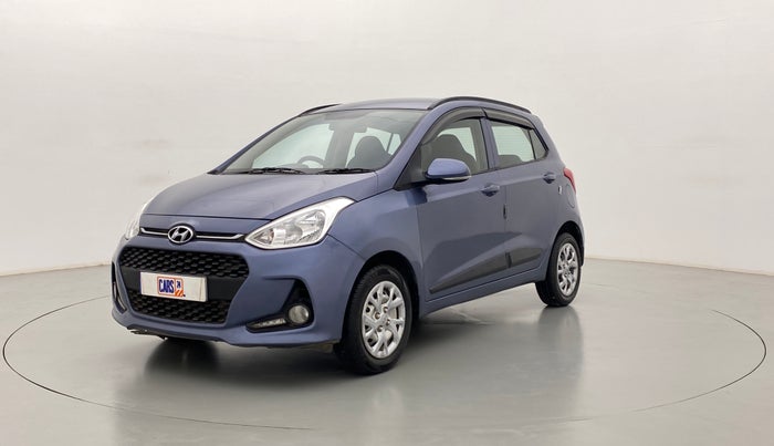 2017 Hyundai Grand i10 Sportz(O) 1.2 MT, Petrol, Manual, 35,912 km, Left Front Diagonal