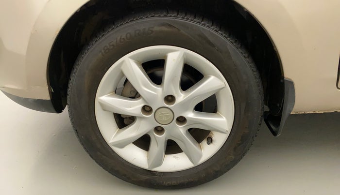 2016 Tata Zest XT PETROL, Petrol, Manual, 62,490 km, Left Front Wheel