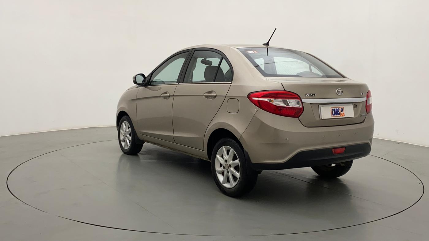 2016 Tata Zest XT PETROL, Petrol, Manual, 62,490 km, Left Back Diagonal
